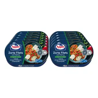 Netto Marken-Discount Appel Heringsfilet Paprika-Creme 200 g, 10er Pack Angebot