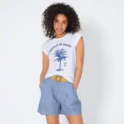 NKD Damen-T-Shirt mit Frontaufdruck Angebot