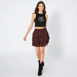 NKD Damen-Rock mit Smokbund Angebot