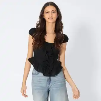 NKD Damen-Bluse mit Rüschen Angebot
