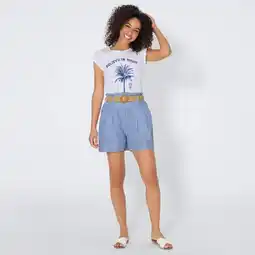 NKD Damen-Shorts gestreift mit Gürtel Angebot