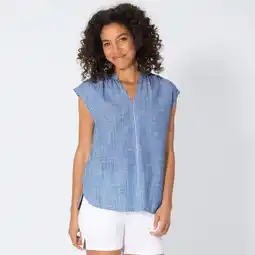 NKD Damen-Bluse mit V-Ausschnitt Angebot