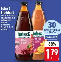 Edeka hohes C Fruchtsaft Angebot