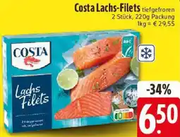 Edeka Costa Lachs-Filets Angebot