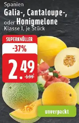 Edeka Galia-, Cantaloupe-, oder Honigmelone Angebot