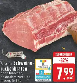 Edeka Frischer Schweinerückenbraten Angebot