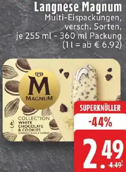 Edeka Langnese Magnum Angebot