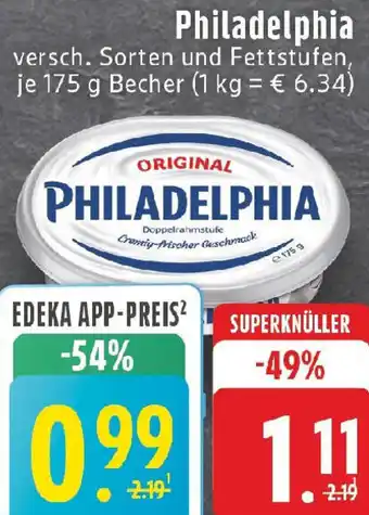 Edeka Philadelphia Angebot