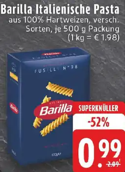 Edeka Barilla Italienische Pasta Angebot
