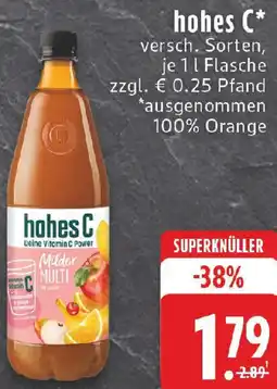 Edeka hohes C Angebot