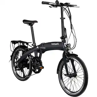 Netto Marken-Discount Tretwerk Akimbo E Bike 20 Zoll Klapprad Elektrofahrrad 360Wh 155 - 190 cm black sparkle Angebot