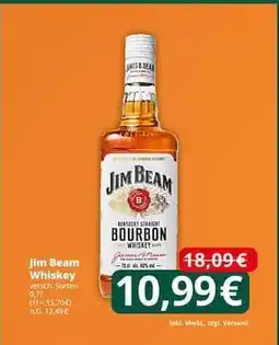 Famila Nord Ost Jim Beam Whiskey Angebot