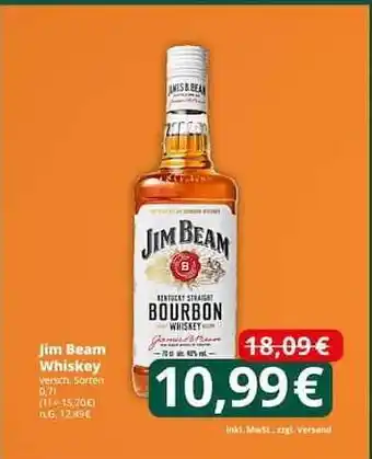Famila Nord Ost Jim Beam Whiskey Angebot