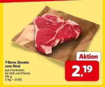 Famila Nord Ost T-Bone Steaks vom Rind Angebot