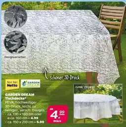 NETTO GARDEN DREAM Tischdecke Angebot