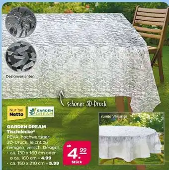 NETTO GARDEN DREAM Tischdecke Angebot
