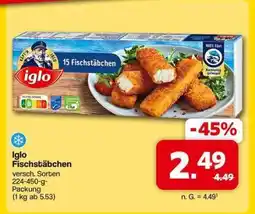 Famila Nord Ost Iglo Fischstäbchen Angebot