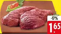 E-Center Jungbullen Flanksteak Angebot