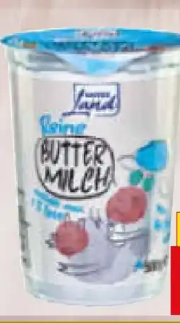 Netto Marken-Discount Gutes Land Reine Buttermilch Angebot