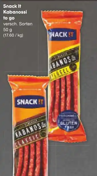 Netto Marken-Discount Snack !t Kabanossi to go Angebot