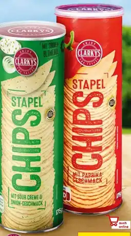 Netto Marken-Discount Clarky's Stapelchips Paprika Angebot