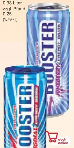 Netto Marken-Discount Booster Energy Drink Angebot