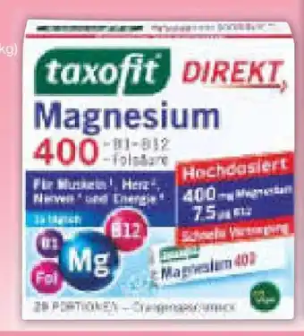 Netto Marken-Discount Taxofit Magnesium 400 Angebot