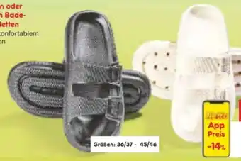 Netto Marken-Discount Damen-Badepantoletten Angebot