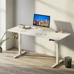Netto Marken-Discount Juskys Höhenverstellbarer Schreibtisch Office Angebot