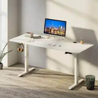 Netto Marken-Discount Juskys Höhenverstellbarer Schreibtisch Office Angebot