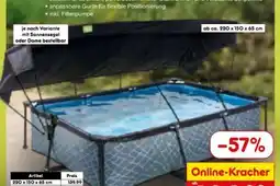 Netto Marken-Discount Exit Toys Frame Aufstellpool Angebot
