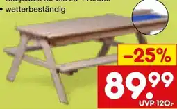 Netto Marken-Discount Dobar Kinder Picknicktisch Angebot
