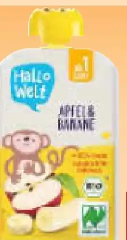 Netto Marken-Discount Hallo Welt Bio Quetschbeutel Angebot
