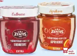 Netto Marken-Discount Zentis Frühstücks Konfitüre Extra Erdbeere Angebot