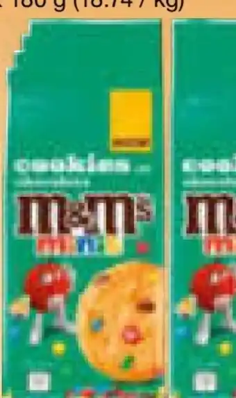 Netto Marken-Discount m&m's Cookies Chocolate Minis Angebot