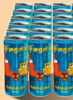 Netto Marken-Discount SpongeBob Kindergertränke Bubble Drink Ananas Limonade Angebot