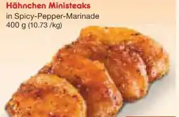 Netto Marken-Discount Hähnchen-Ministeaks Angebot