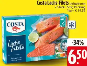 E-Center Costa Lachs-Filets Angebot