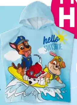 PEPCO Nickelodeon Paw Patrol Kinder-Poncho Angebot
