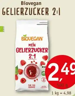 Erdkorn Biomarkt Biovegan GELIERZUCKER 2:1 Angebot