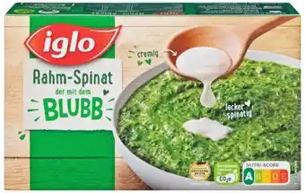 Kaufland Iglo Rahm-Spinat mit dem Blubb Angebot