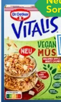 Kaufland Dr. Oetker Vitalis Müsli Vegan Angebot