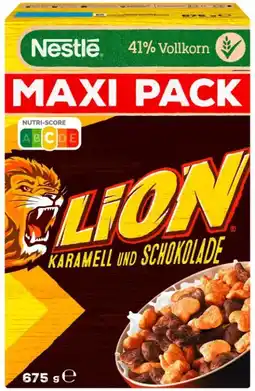 Kaufland Nestlé Lion Cereals Karamell und Schokolade Maxi Pack Angebot