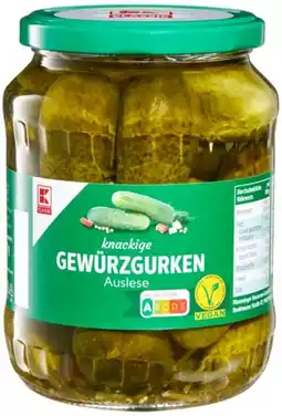 Kaufland K-Classic Gewürzgurken Auslese Angebot