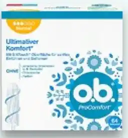 Kaufland O.B. Tampons Pro Comfort Angebot