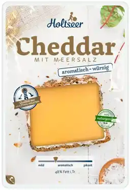 Kaufland Holtseer Landkäserei Cheddar mit Meersalz Angebot