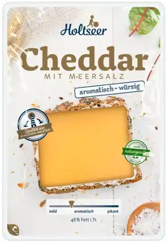 Kaufland Holtseer Landkäserei Cheddar mit Meersalz Angebot