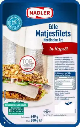 Kaufland Nadler Edle Matjesfilets Angebot