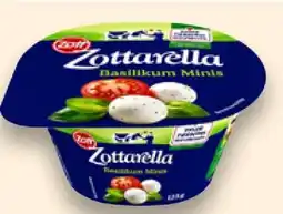 Kaufland Zott Zottarella Minis Basilikum Angebot