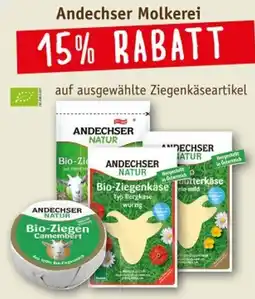Erdkorn Biomarkt Andechser Molkerei Angebot